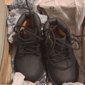 Kids Black TIMBERLAND Boots